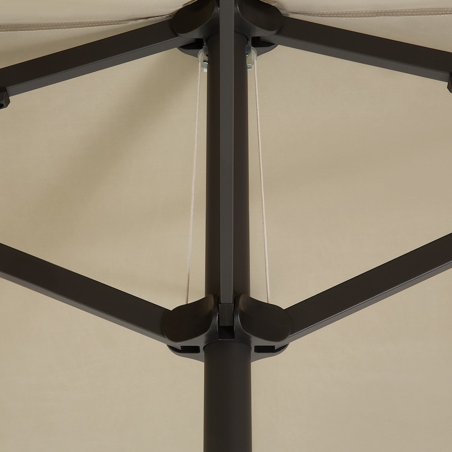 Parasol ogrodowy 460 cm SIBILLA Beżowy