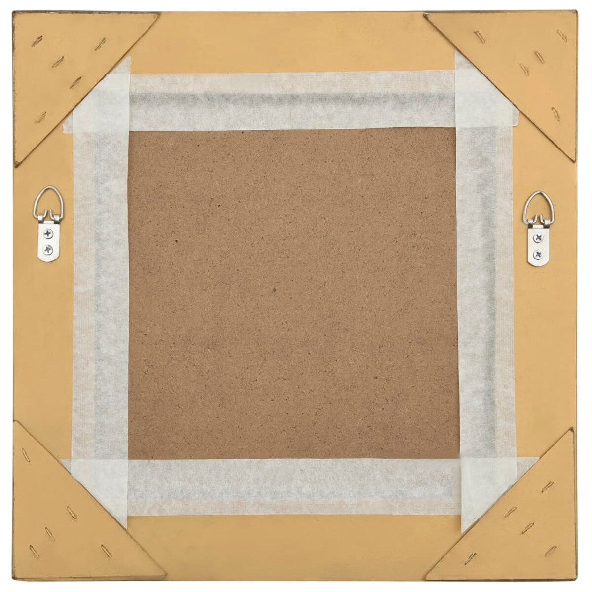 vidaXL Lustro ścienne w stylu barokowym, 40x40 cm, złote