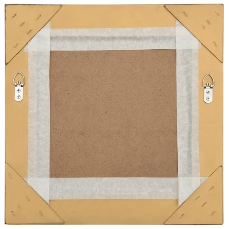 vidaXL Lustro ścienne w stylu barokowym, 40x40 cm, złote