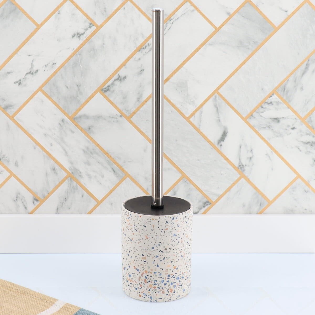 Szczotka do wc TERRAZZO lastryko, Ø 9,5 cm