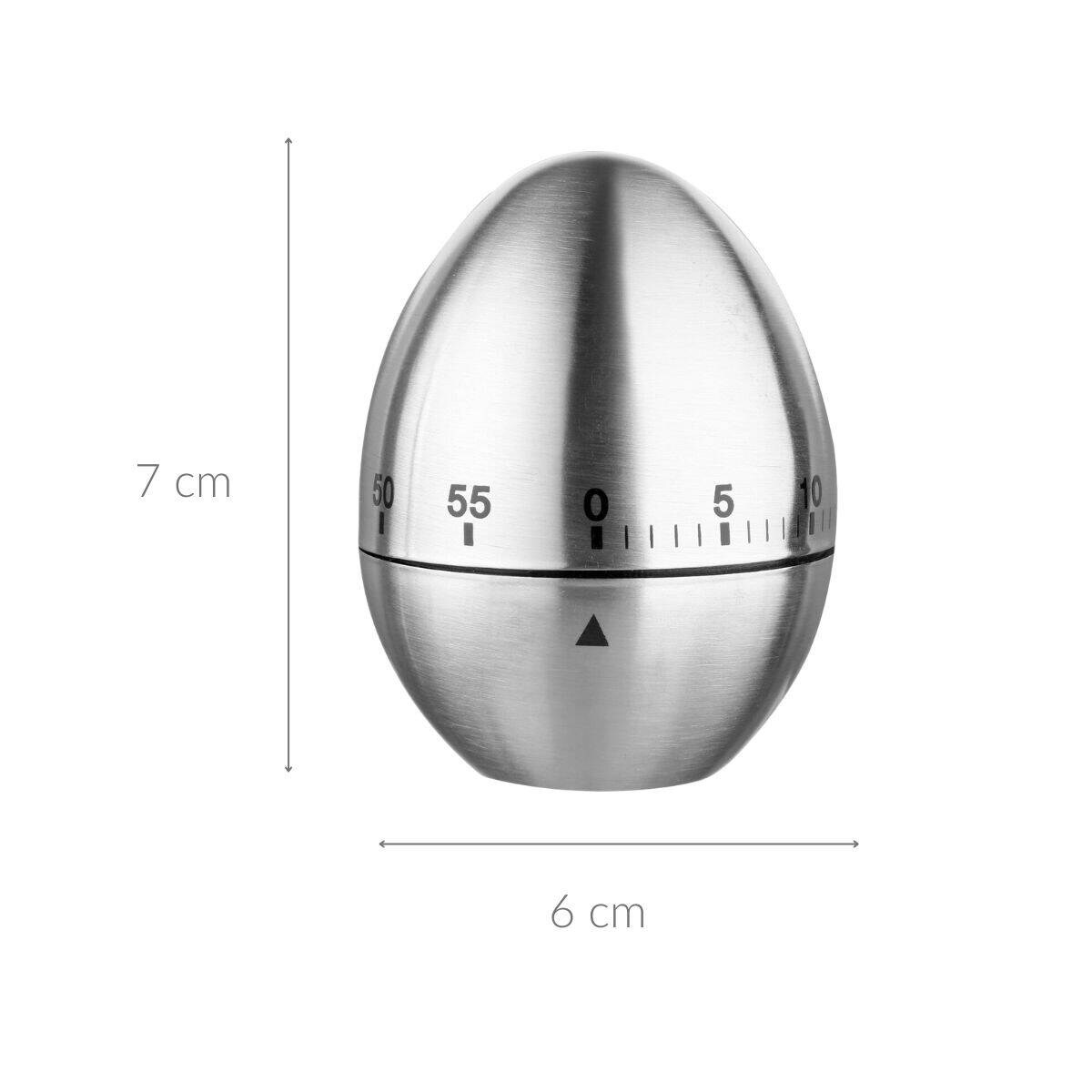 Minutnik kuchenny, stal nierdzewna