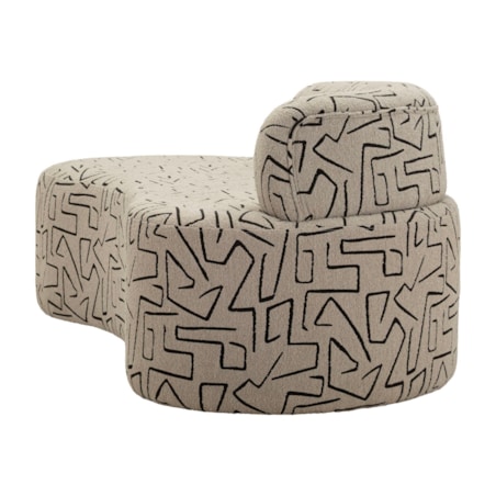 Sofa Nairobi, kolor wielokolorowy, poliester i sklejka, 176 x 91,5 x 69 cm, styl nowoczesny, do salonu, Mauro Ferretti