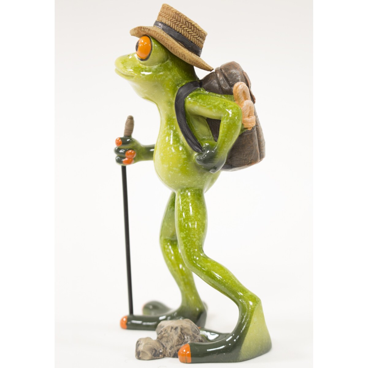 Figurka - żaba 16,5x9x8 cm FROGG piechur