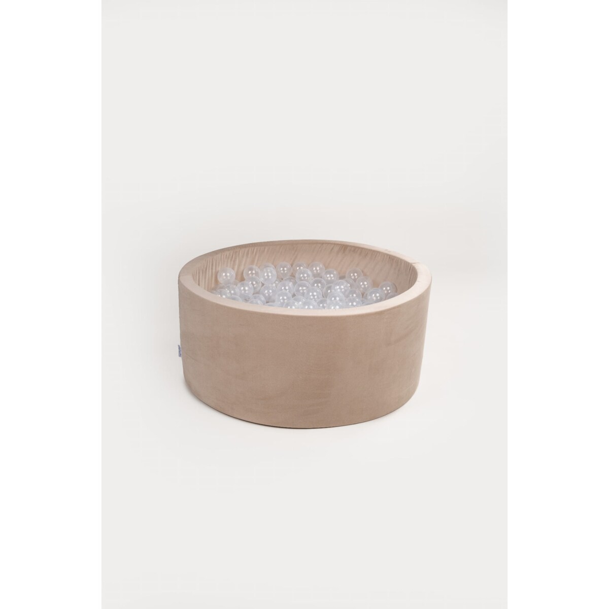 Suchy basen 40x90 - beżowy + 400 piłek TRANSPARENTNE