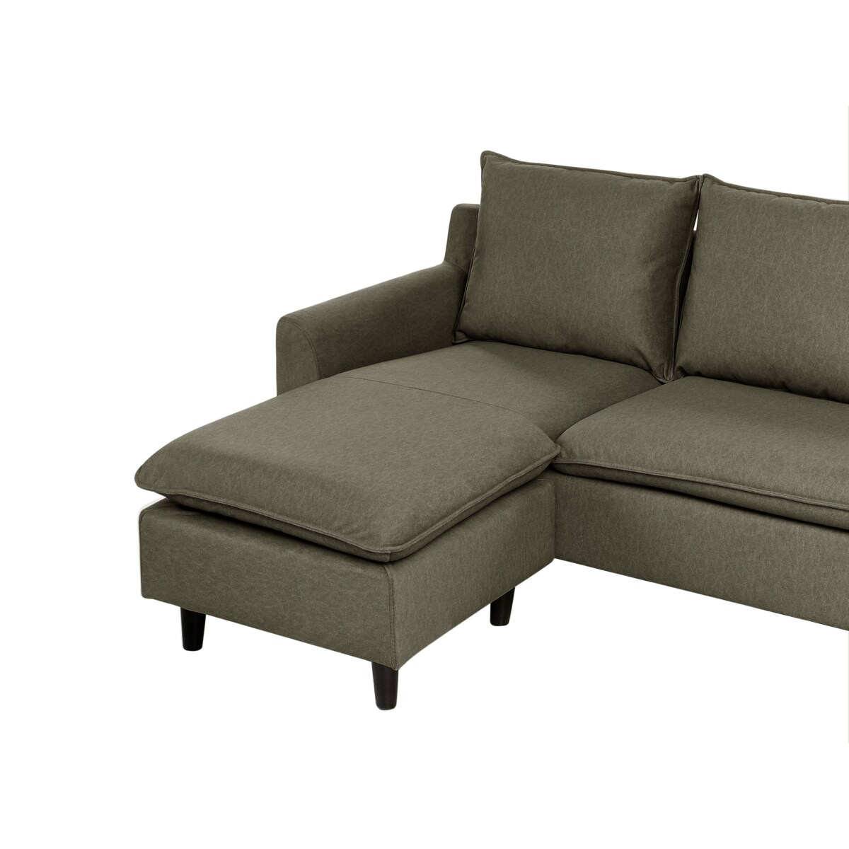 Narożnik prawostronny ciemnozielony ELVENES