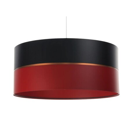 Lampa wisząca SIMPLY GLAMOUR 40 czerwona/czarna