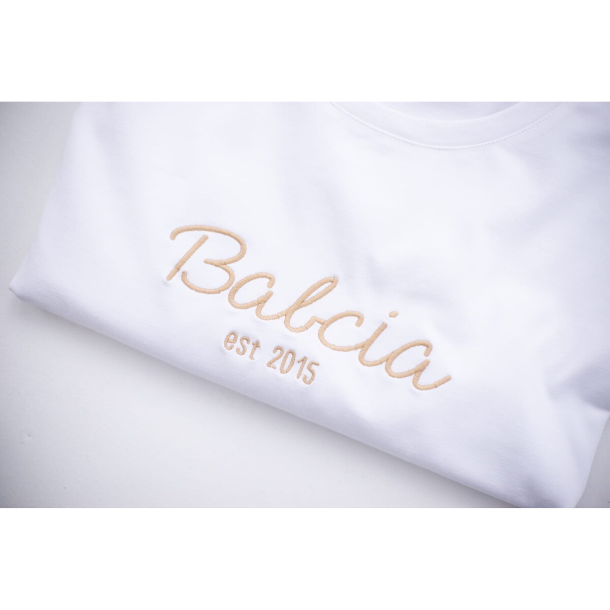 T-shirt biały damski - Babcia - M/L