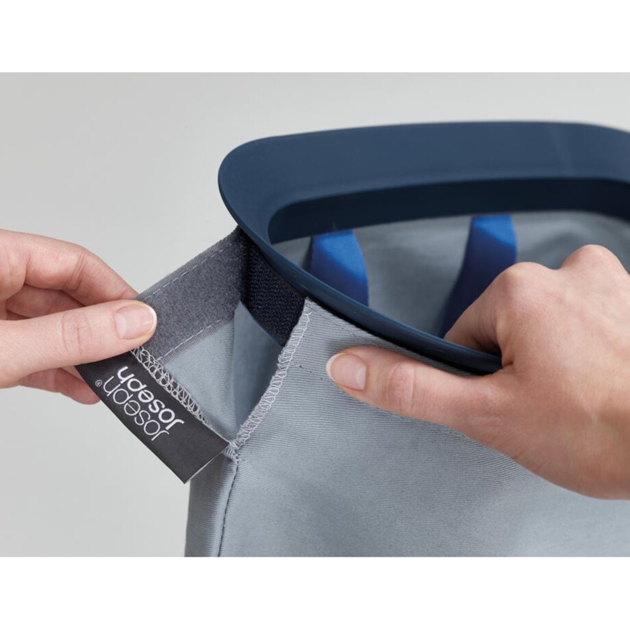 Kosz na pranie czarny Tota, 60 l, Joseph Joseph