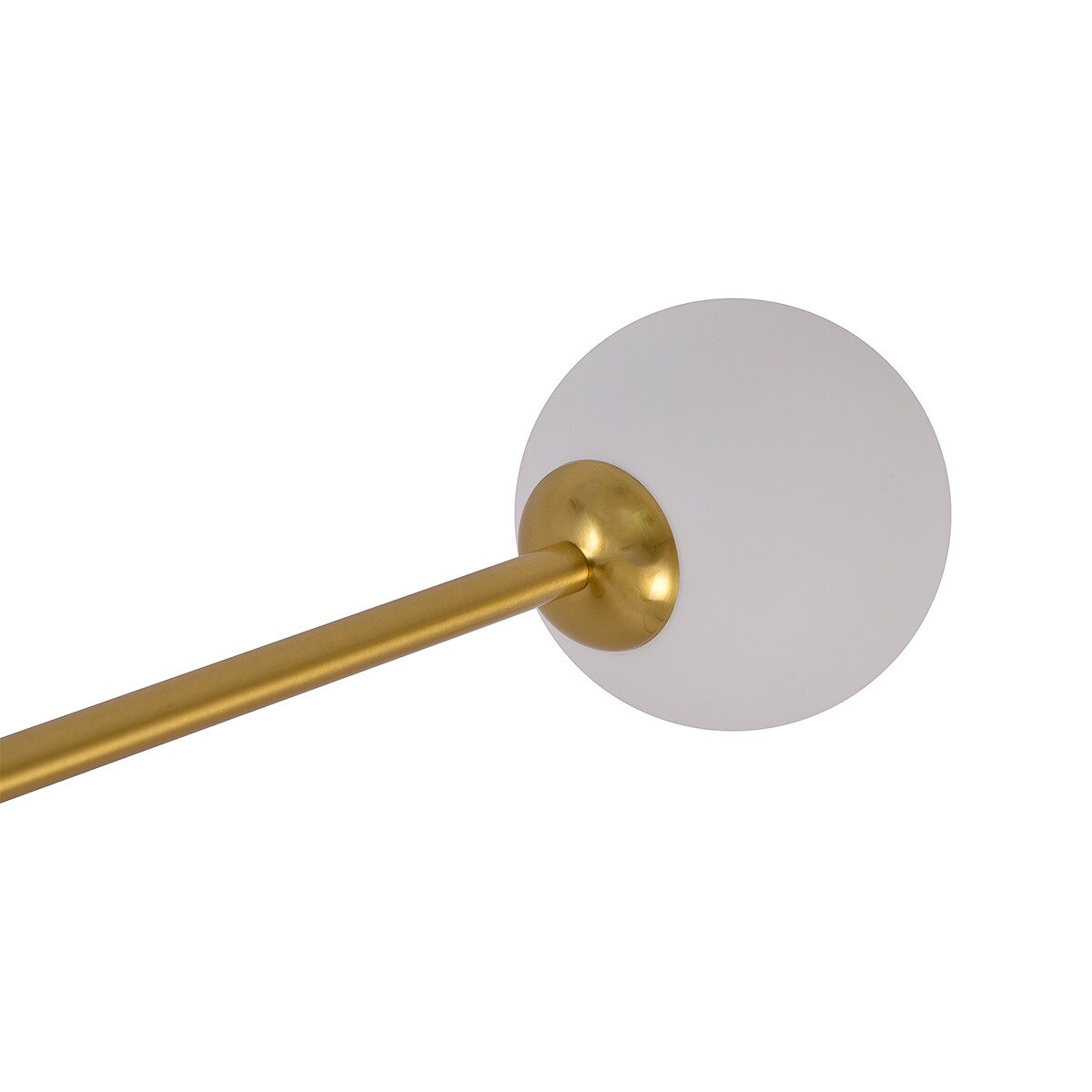 Loftowa lampa sufitowa Dorado LP-002/6C szklane kule molekuły złote białe
