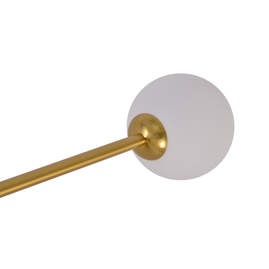 Loftowa lampa sufitowa Dorado LP-002/6C szklane kule molekuły złote białe