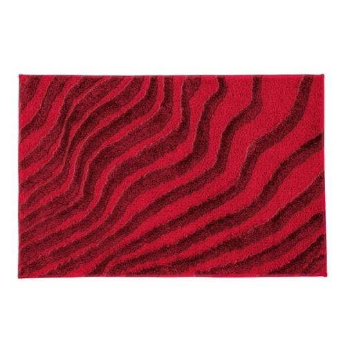 Kleine Wolke Terrace Dywanik łazienkowy Ruby Red Czerwony 55x 65 cm