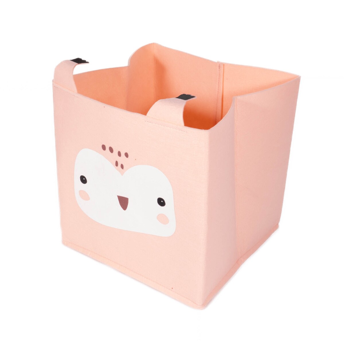 Pojemnik na zabawki składany FOREST FRIENDS, z uszkami, filcowy