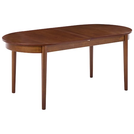 Stół do jadalni rozkładany LARTO Jesion ciemny 180/220 cm 90 cm