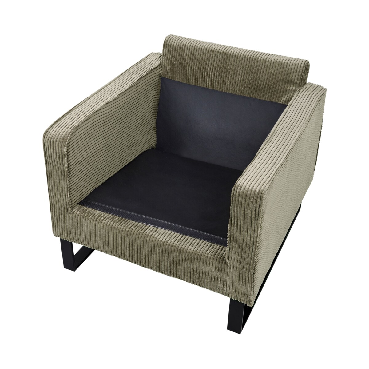 Fotel VIND Sztruks Zielony