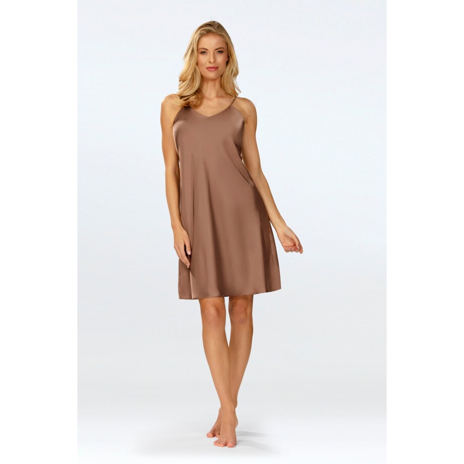 Koszula Amina Brązowa Brązowy, XL