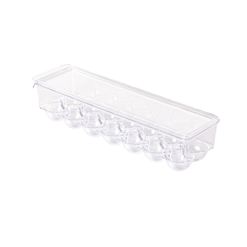 Pojemnik na jajka do lodówki, na 14 jajek, 36 x 10,5 x 8,5 cm