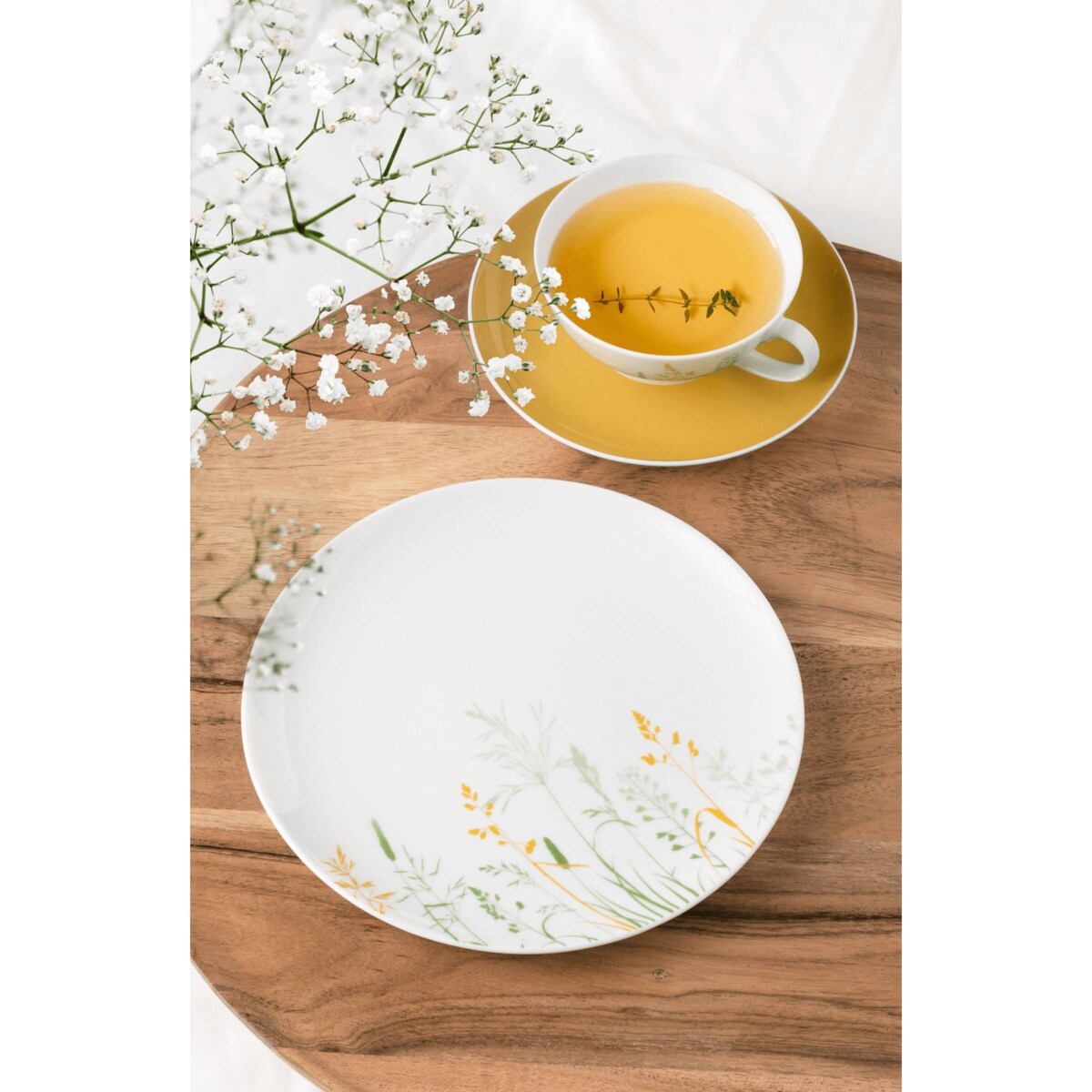 SELTMANN MEADOW GRASSES CURRY Serwis do herbaty dla 6 osób