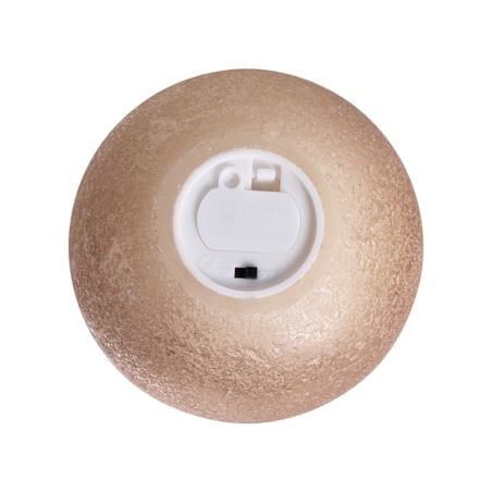 Zestaw 3 świec LED AMBROSIA 11 cm Złoty