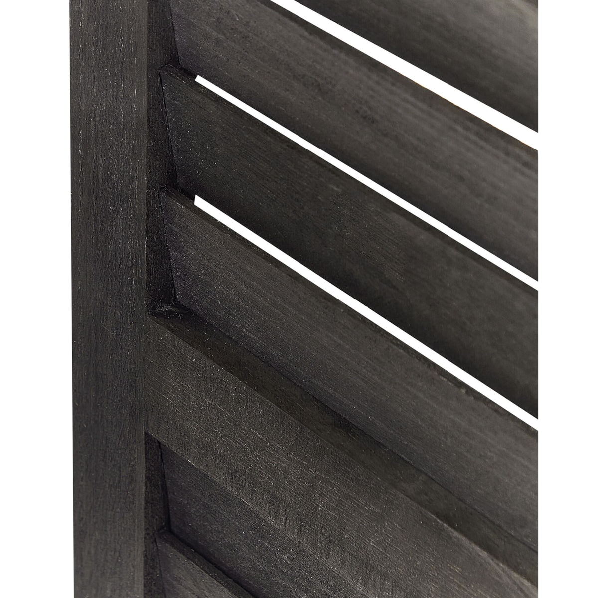 4-panelowy składany parawan pokojowy drewniany 170 x 163 cm ciemnobrązowy AVENES