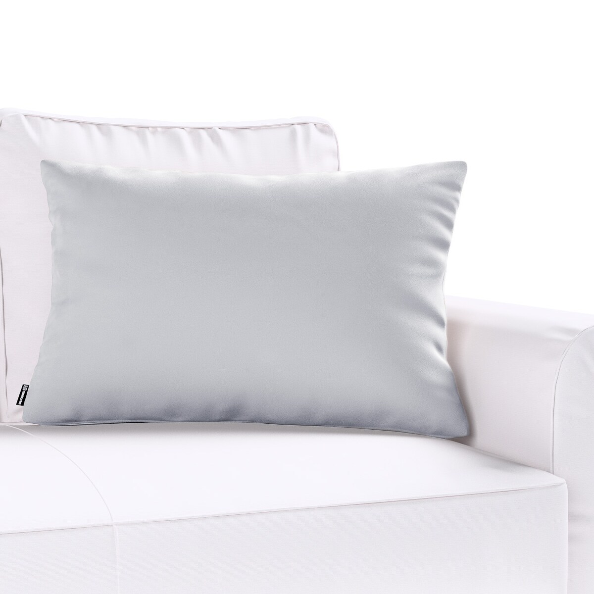 Poszewka Kinga na poduszkę prostokątną 47x28 srebrzysty szary