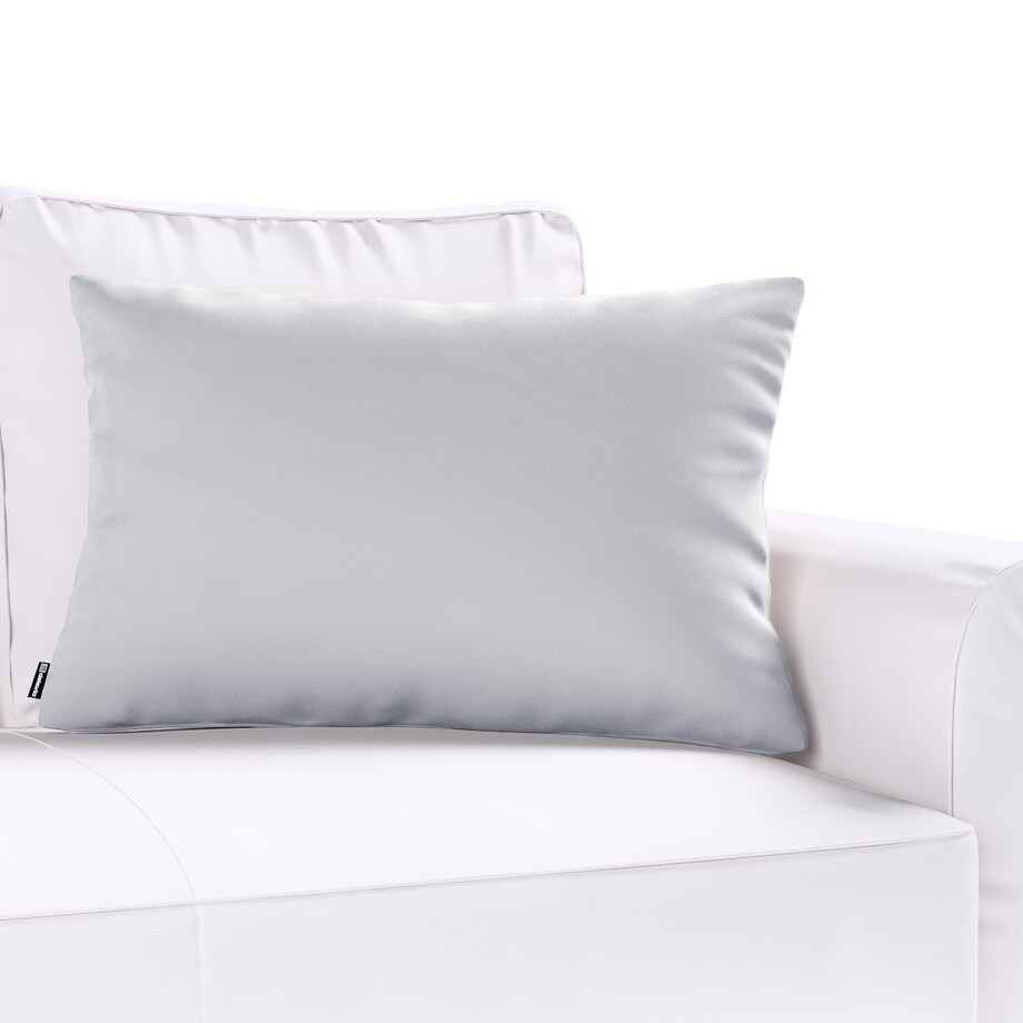 Poszewka Kinga na poduszkę prostokątną 47x28 srebrzysty szary