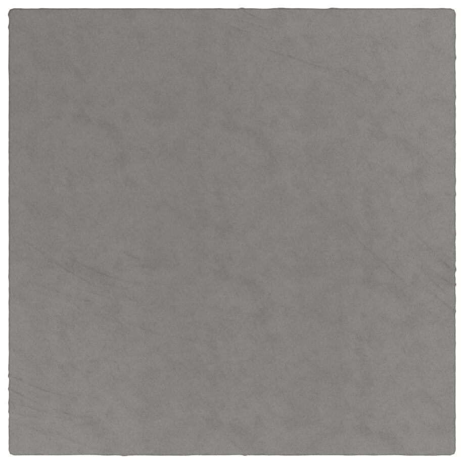 vidaXL Koc obciążeniowy z poszewką, szary, 200x200 cm, 9 kg, tkanina