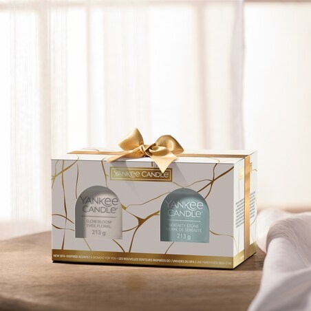 Yankee Candle zestaw 2 świec tumbler - LITTLE LUXU