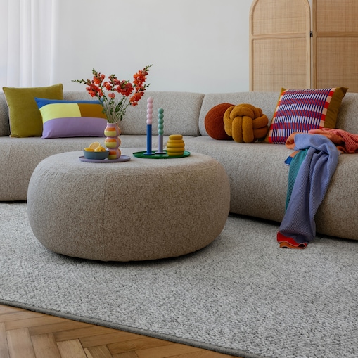 Dywan Nowoczesny Blanca 200x300 cm Popcorn Szary