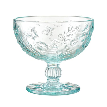 VILLA ITALIA Pucharki do deserów turkusowe 6 sztuk 320 ml MERIDA