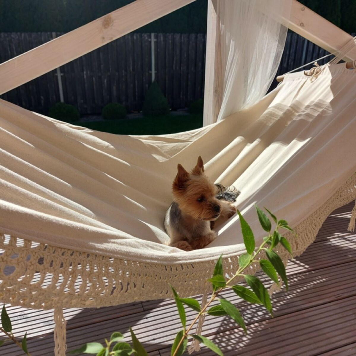 HAMAK OGRODOWY W STYLU BOHO ETNO