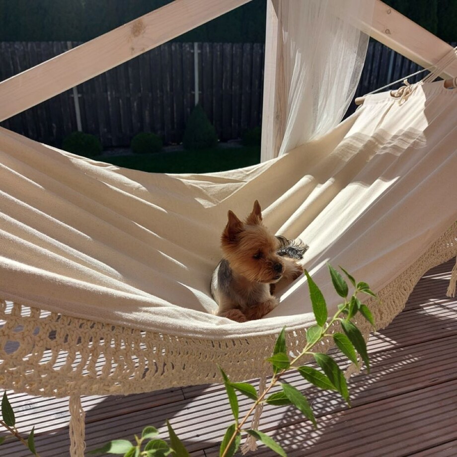 HAMAK OGRODOWY W STYLU BOHO ETNO