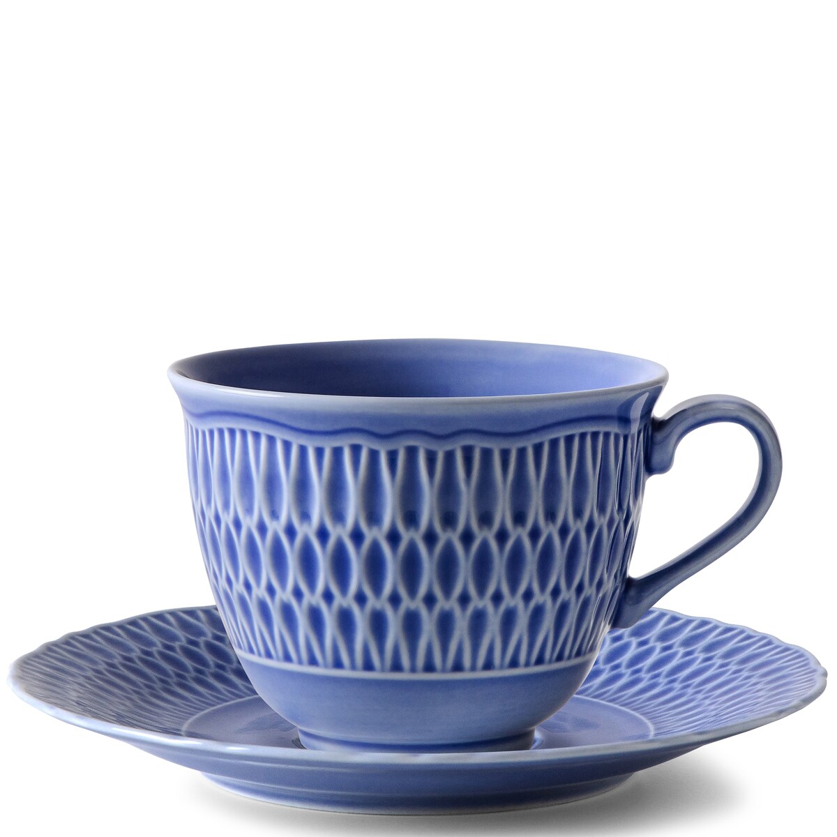 Zestaw kawowy 6 os. (18 el.) SOFIA SZAFIROWA