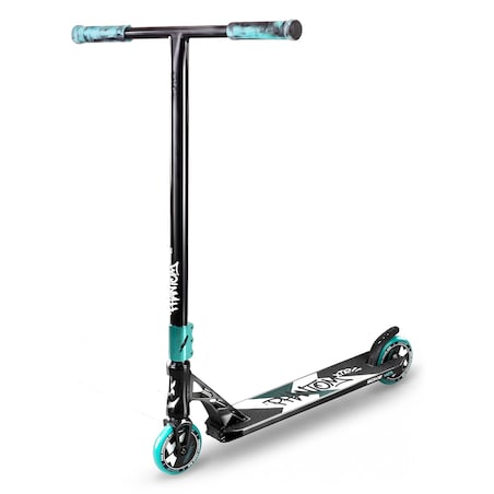 Hulajnoga wyczynowa Soke XTR czarny-turkus ABEC-9 110 mm