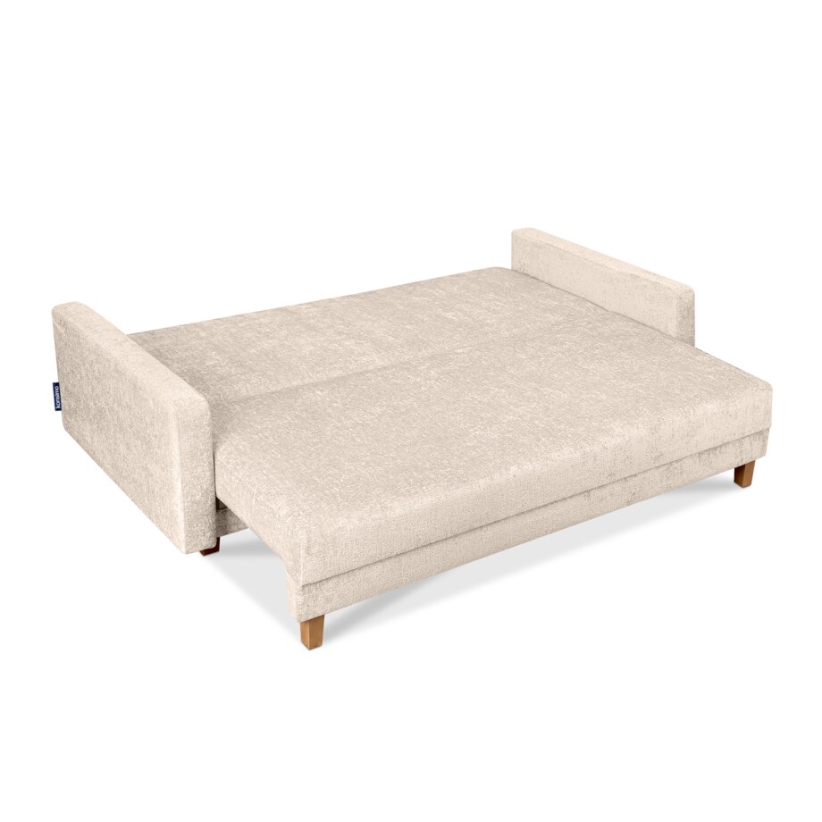 KONSIMO ERISO Sofa 3-osobowa, kolor beżowy