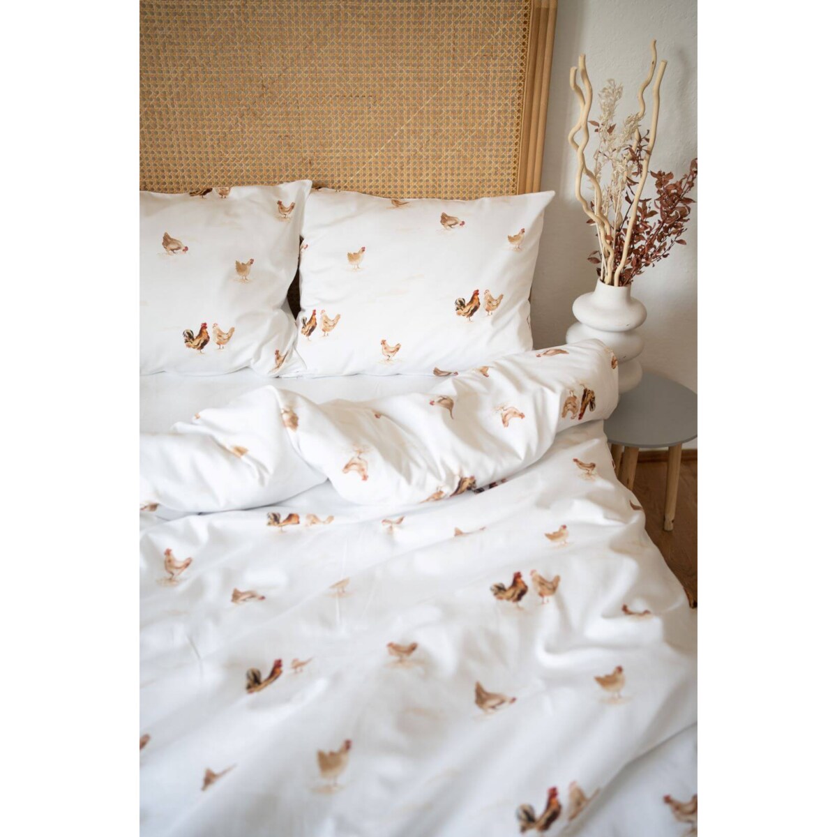 Pościel Kurki 160/200 + 2 x 70/80 cm