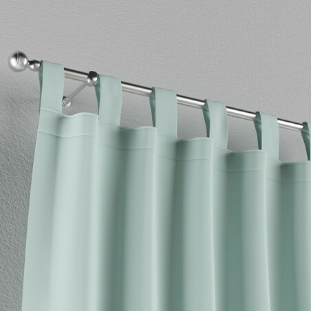 Zasłona na szelkach 1 szt. 130x245 pastelowy błękit
