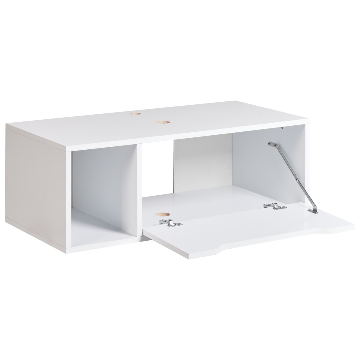 Szafka łazienkowa wisząca pod umywalkę CASCAVEL 80 cm Biały