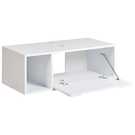 Szafka łazienkowa wisząca pod umywalkę CASCAVEL 80 cm Biały
