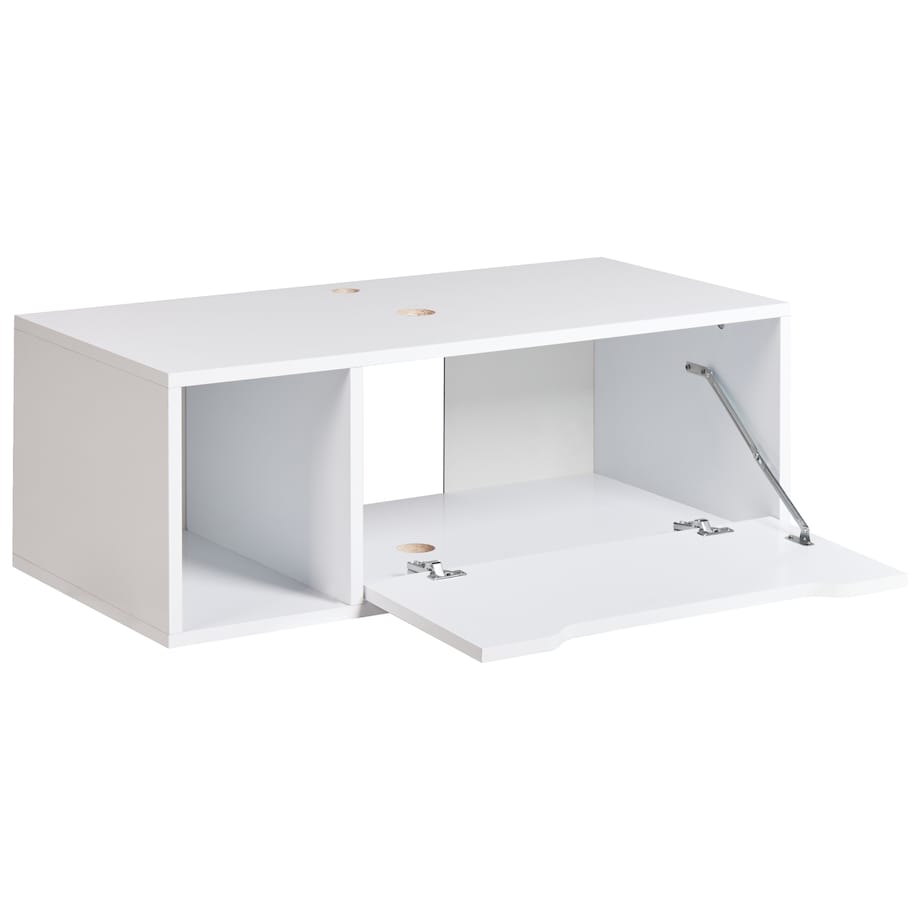Szafka łazienkowa wisząca pod umywalkę CASCAVEL 80 cm Biały