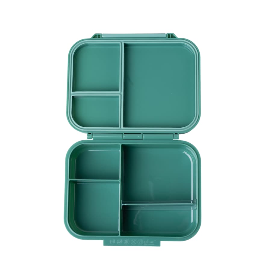 LEKKABOX CLASSIC mini lunchbox z przegródkami, Forest