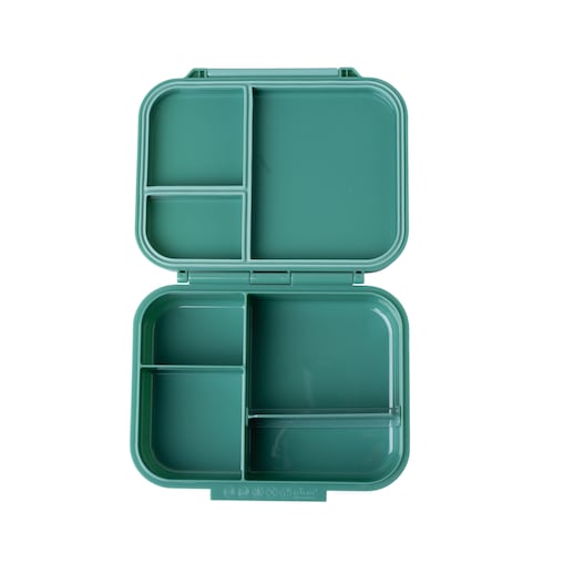 LEKKABOX CLASSIC mini lunchbox z przegródkami, Forest