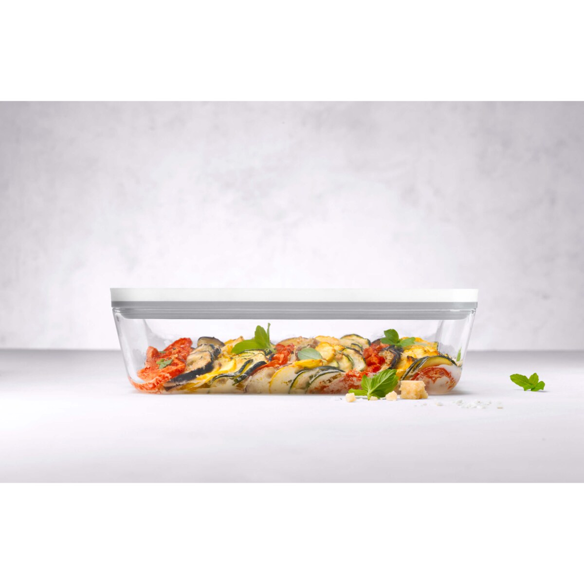 Szklany pojemnik do przechowywania Zwilling Fresh & Save - 2 ltr, Szary