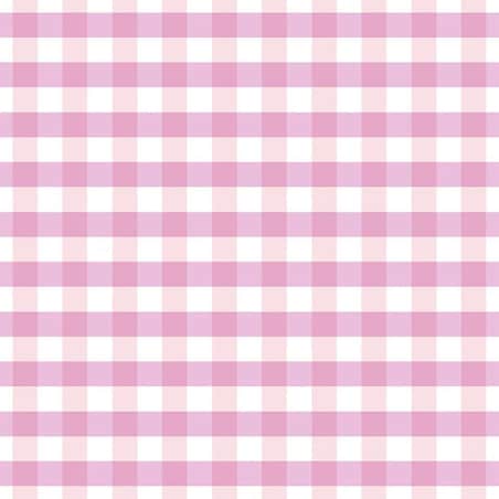 Lniany ręcznik kuchenny - różowa kratka