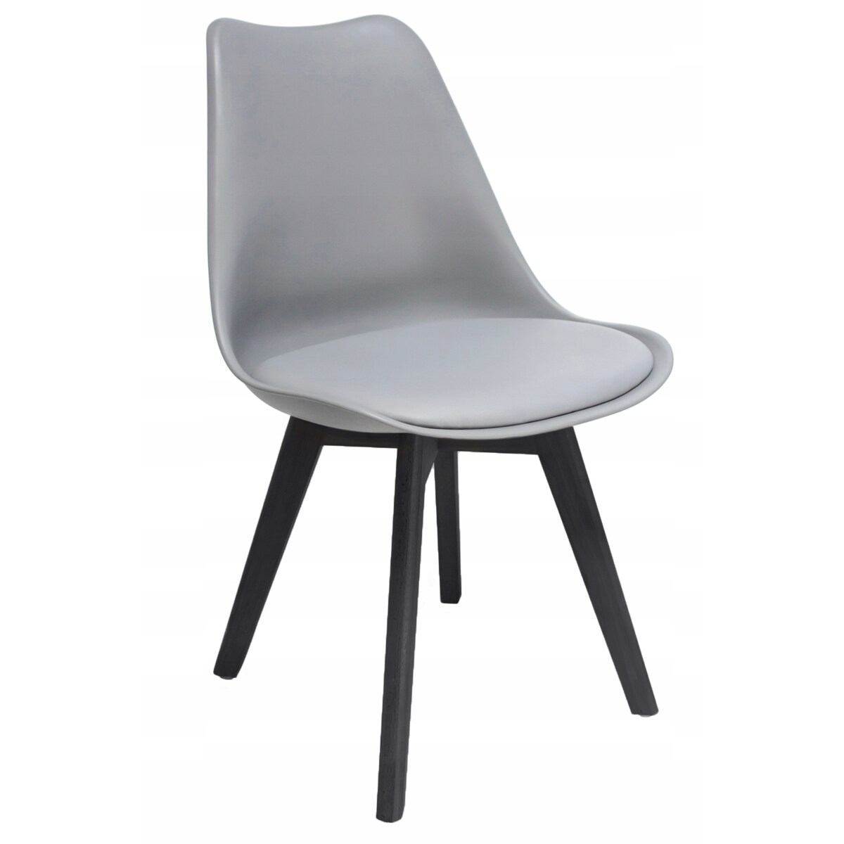 Krzesło kuchenne wygodne OSLO szare