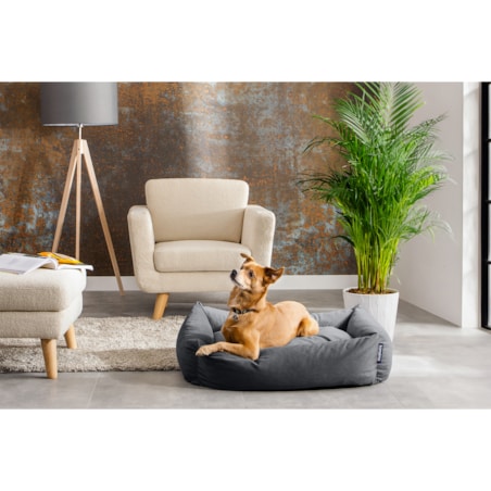KONSIMO CANINI Legowisko dla małej rasy psa, szary