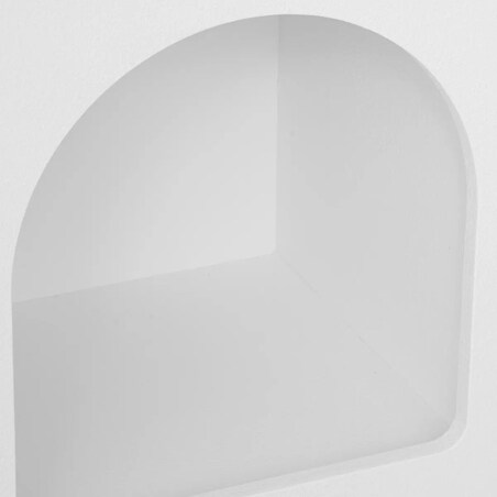 Regał otwarty, niski, biały Solana 110x71,5cm