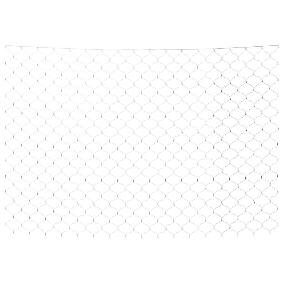 vidaXL Siatka lampek, zimne białe światło, 3x2 m, 204 LED