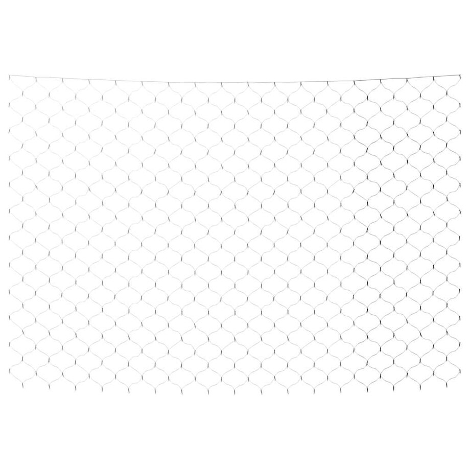 vidaXL Siatka lampek, zimne białe światło, 3x2 m, 204 LED