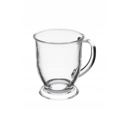 SZKLANKA KUBEK na latte kawę herbatę napoje duży 460 ml na stopce wysoka