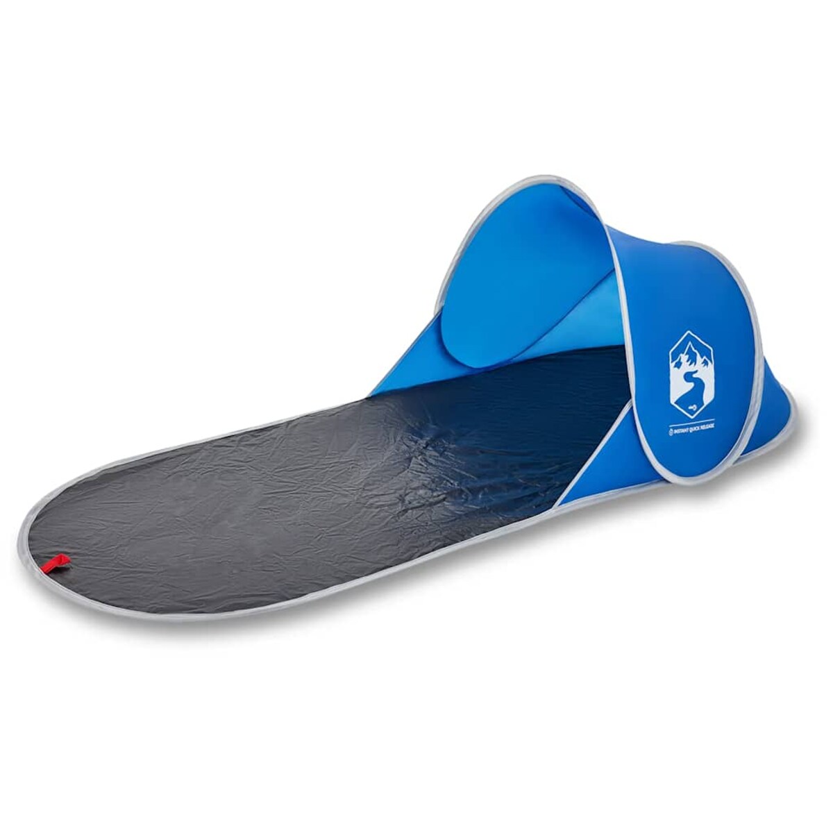 vidaXL Namiot plażowy typu pop-up, niebieski, wodoszczelny